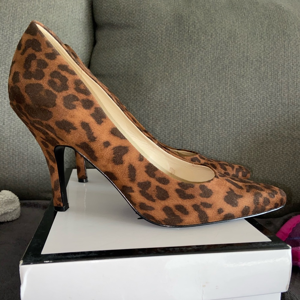 Nine West Garisono Cheetah Print Heels